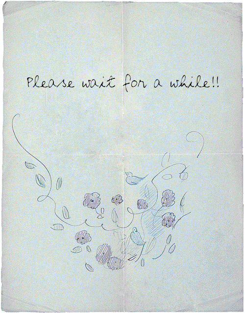 Please wait for a while!!