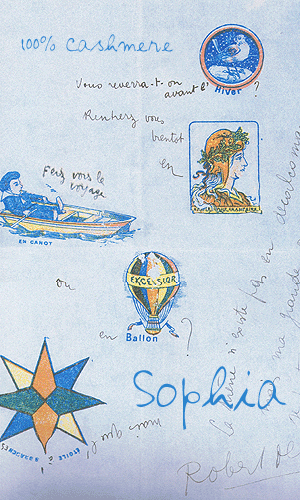 Sophia All sweaters use 100% cashmere made in Italy.