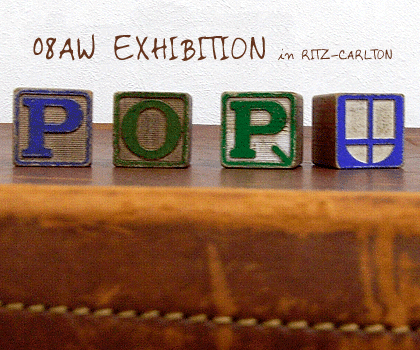 POPU 08aw sweater collection in RITZ-CARLTON.